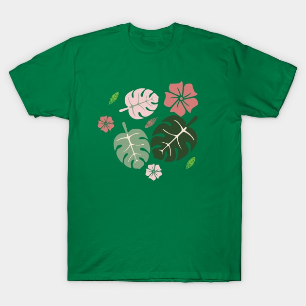 Tropical leaves T-Shirt by bruxamagica